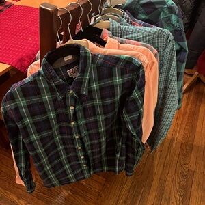 Lot of 9  J Crew Medium Button Down Shirts - Non Smoking home - Great Condition